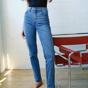 Abercrombie The '90s Straight Ultra High Rise